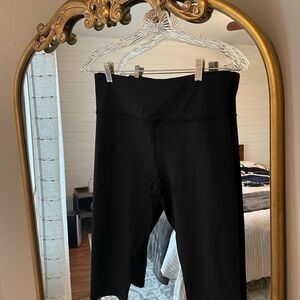 ZYIA Black High-Waisted Leggings